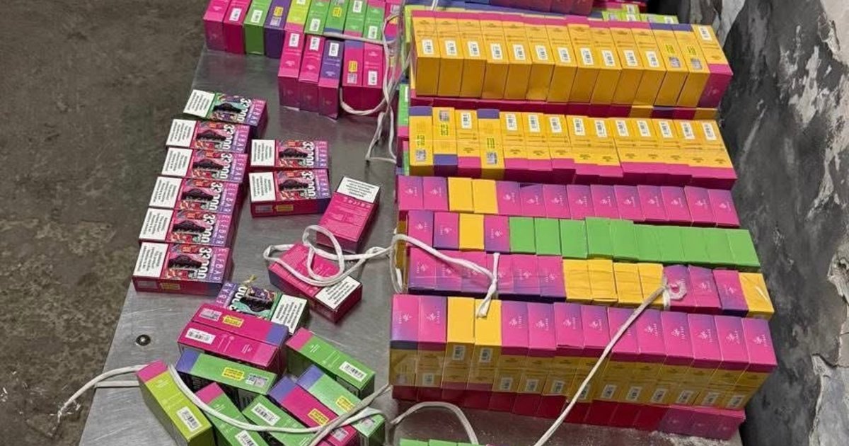 Прикордонники на Львівщині виявили контрабанду електронних сигарет у мікроавтобусі